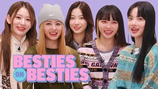 KPop Girl Group LE SSERAFIM Reveals ADORABLE Friendship Memories | Besties on Besties | Seventeen