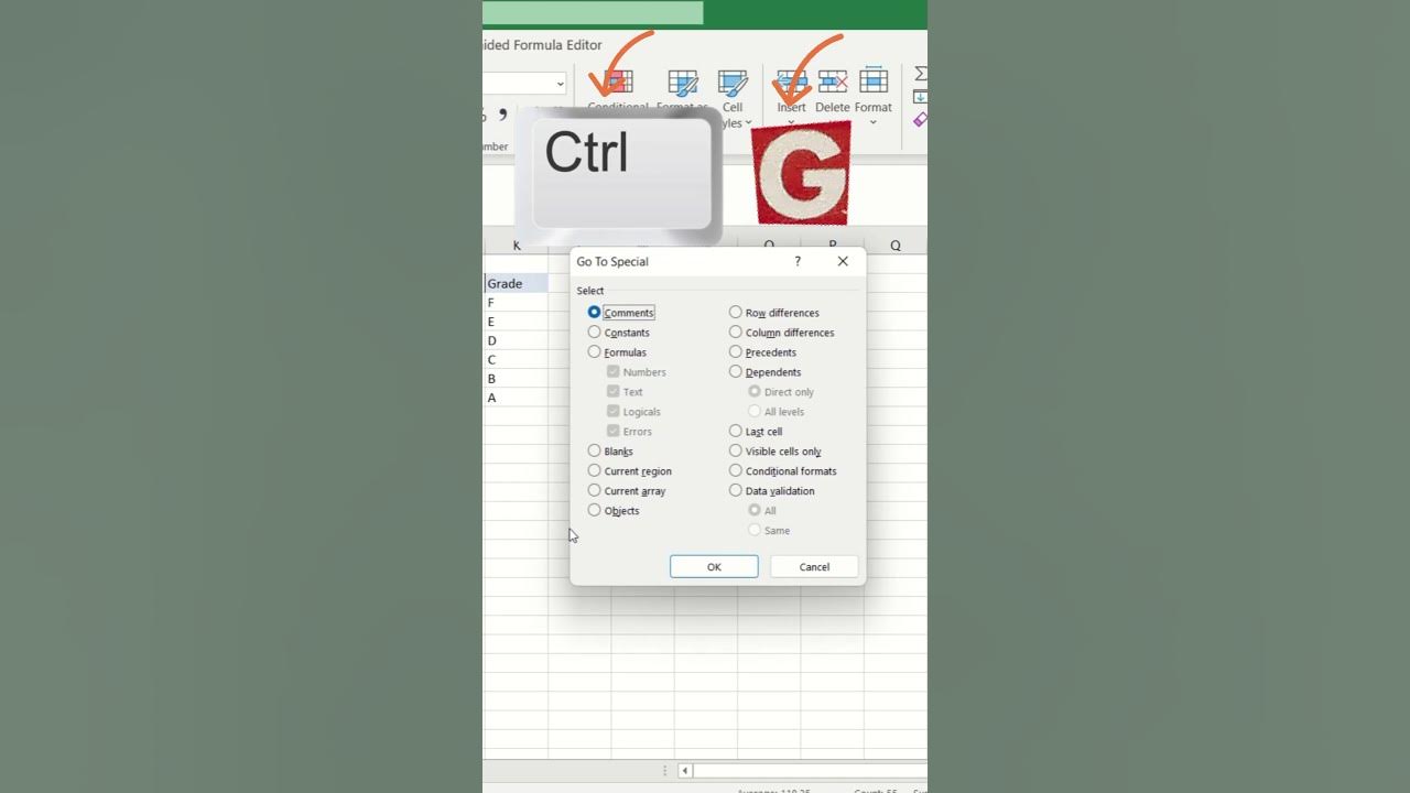 Reveal hidden formulas in excel sheets excel shorts youtube