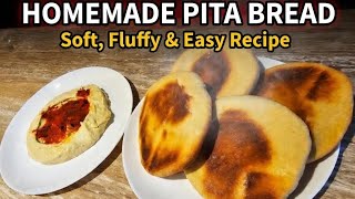 The Softest Homemade Pita Bread You’ll Ever Make @CookingWithEvgeni 