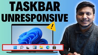 Taskbar Unresponsive, Frozen, Not Loading and Not Working in Windows 11 | Fix It Wealth