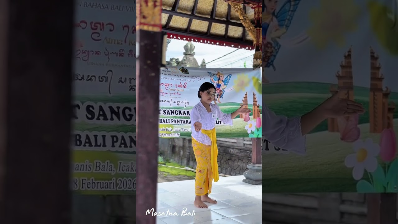 🌺 Bulan Bahasa Bali VIII Warsa 2026 🌺📍 Desa Adat Sangkaragung