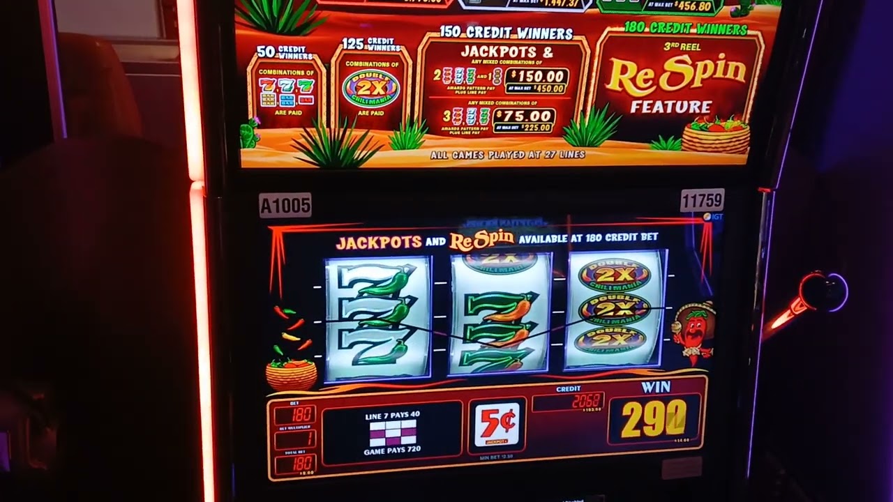 Chili Mania, will we trigger the respin feature?