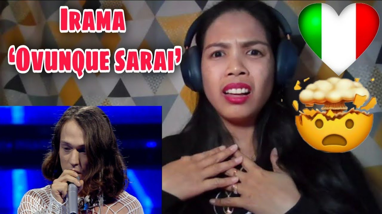 Сан-Ремо 2022 – Ирама поет «Ovunque sarai» | РЕАКЦИЯ