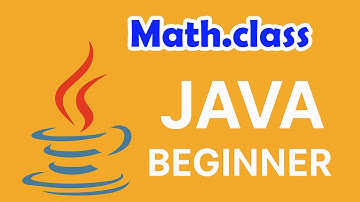 Master Math class in java library - Very Basics