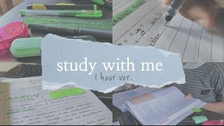 Study with me 📖 1 hour ver. || soft lofi music screenshot 2
