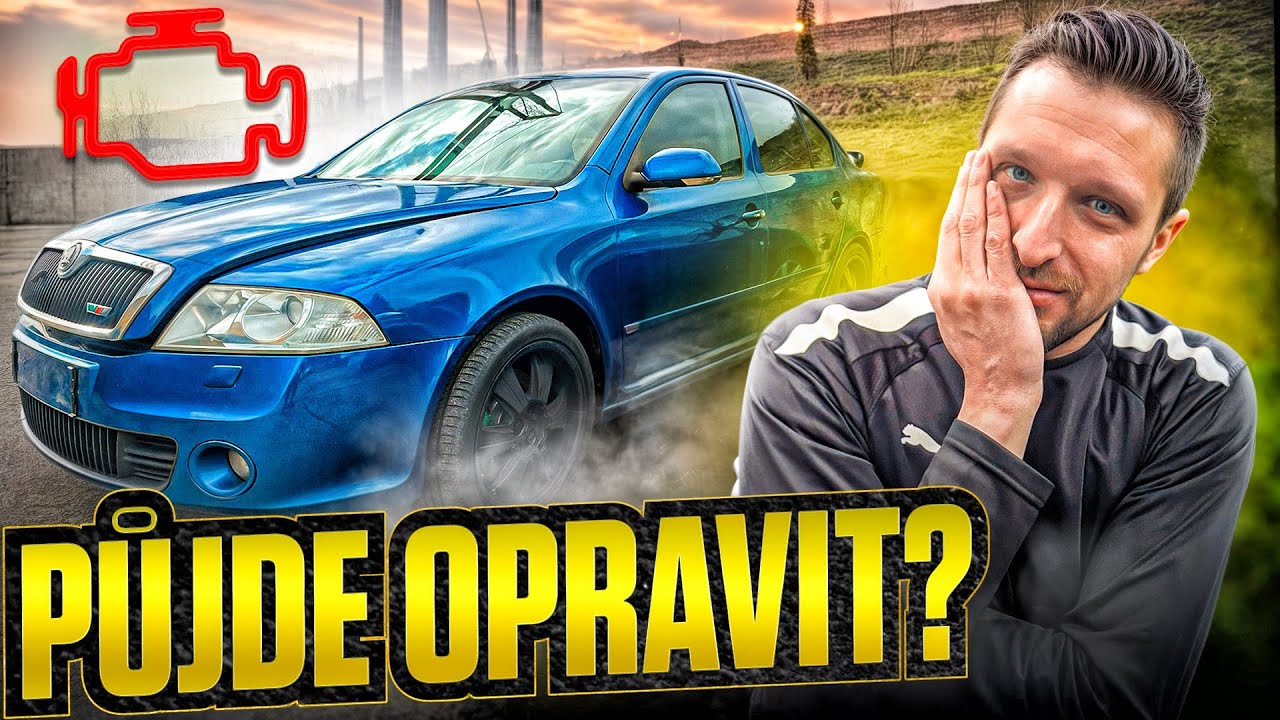 Čistíme naši Octavii RS 2 a ZJIŠŤUJEME krutou PRAVDU o MOTORU