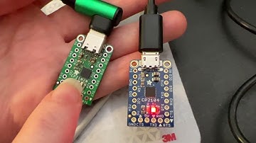 We can now set RX/TX LEDs on our CP2102N usb serial boards