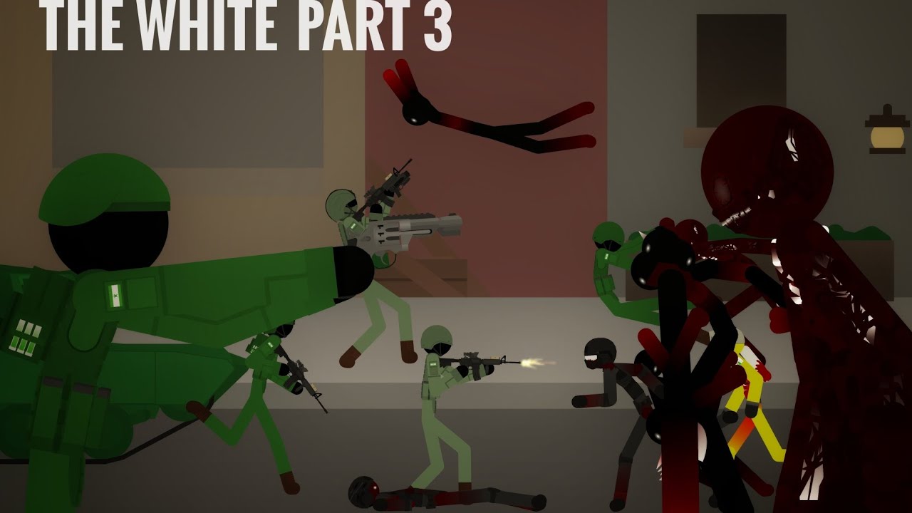 The White Alternative (Evacuation Part 2) (Sticknodes Animation) (800 subscribers SPECIAL)
