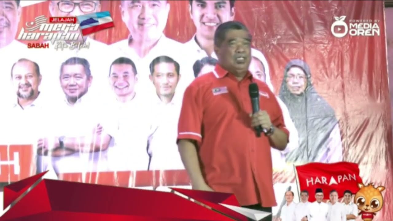 Mat Sabu: Ucapan Penuh Jelajah Mega Harapan Sabah Di Tuaran
