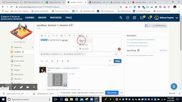 Inserting Hyperlinks in Schoology Updates
