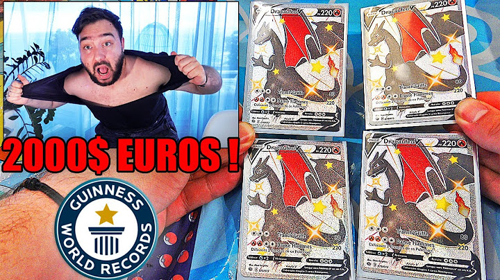1000% IMPOSSIBLE ! La MEILLEURE OUVERTURE DE BOOSTER POKEMON DE TOUS LES TEMPS ! - DAVID LAFARGE
