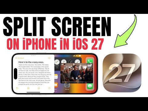 How to Split Screen On iPhone! (iOS 27)