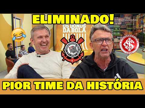 CHORA NETO kkk CORINTHIANS ELIMINADO DA COPA DO BRASIL NETO DETONOU O CORINTHIANS!