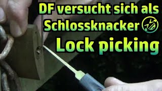 Schloss knacken - Lock picking - mit Schlossknacker Set #192