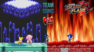 SSF2 Mods: Team Sonic vs Sonic EXE