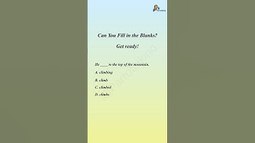 English Cloze Test Questions | Practice Grammar and Vocabulary for ESL Learners #englishlearning