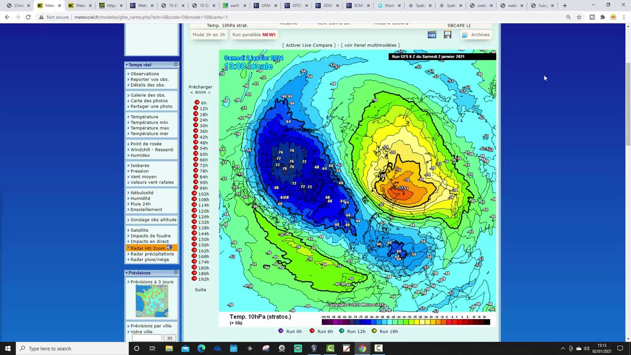 Ten Day Forecast: Sudden Stratospheric Warming Latest Cold & Wintry ...