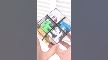 Un cubo de Rubik laberinto! 😐