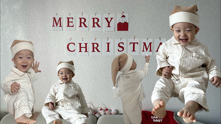 18-month-old baby's normal Christmas week Vlog