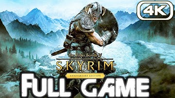 SKYRIM REMASTERED Gameplay Walkthrough FULL GAME (4K 60FPS) No Commentary