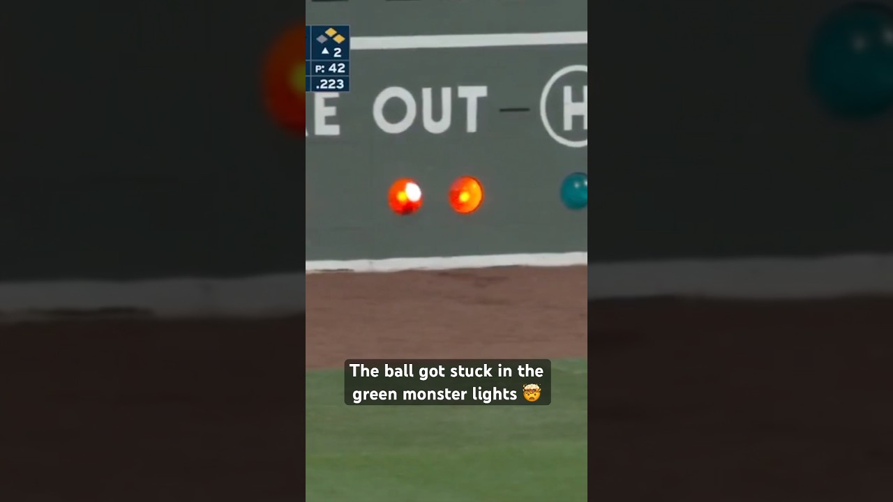 The lights saved the Red Sox a run π