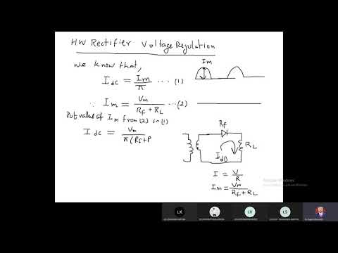 Lecture 7: Half wave rectifier - Numerical