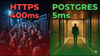 Why HTTPS Takes 400ms But Postgres Returns Data in 5ms — Explained
