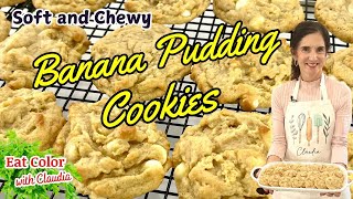 Banana Pudding Cookies | Fun and Easy Recipe @eatcolor screenshot 5