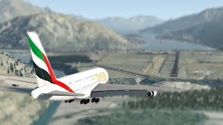 Big International Traffic At Queenstown Airport - The MOST Dangerous Approach