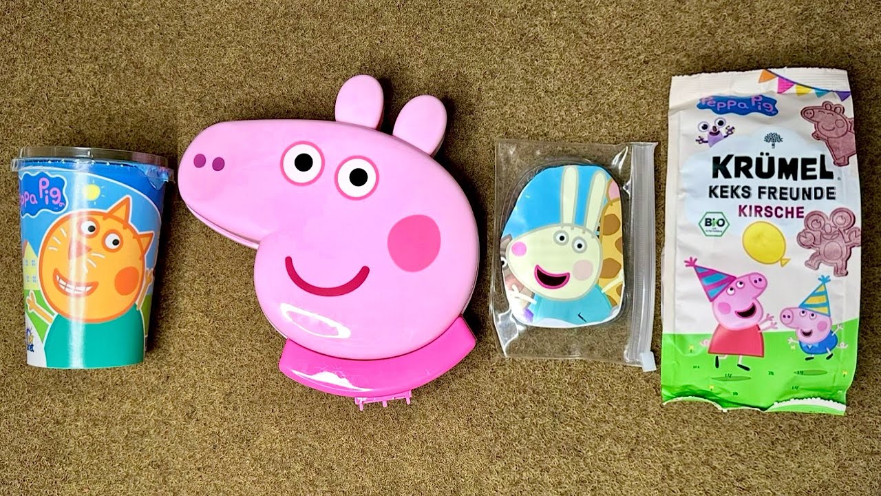 😍 Candy Surprise Box and Toys • ASMR • Yummy Cookies Unpacking • Satisfying Peppa pig Video 