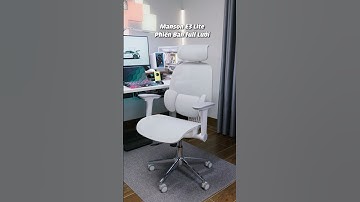 Manson E3 lite Ghế công thái học full lưới giá rẻ  #nghiensetups  #ghecongthaihoc #MansonE3lite