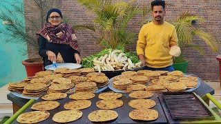 MOOLI PARATHA | Stuffed Mooli paratha Recipe | Punjabi Paratha recipe By Our Granny |