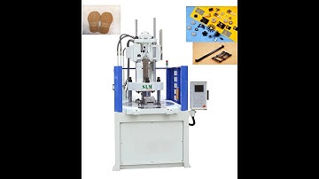 Rotary table injection molding machine