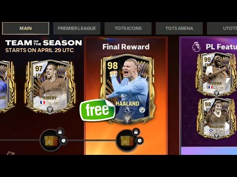 WOW!! OFFICIAL TOTS EVENT 99 OVR ICON  FC MOBILE 24 | TOTS EVENT FREE REWARDS FC MOBILE!