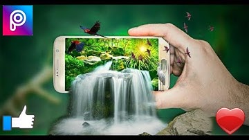 Best of picsart editing tutorials || 3D Pop out || waterfall from smartphone || photo manipulation