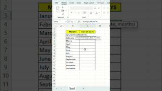 Excel Tips and tricks ❤️💪 #excel #shorts #trending