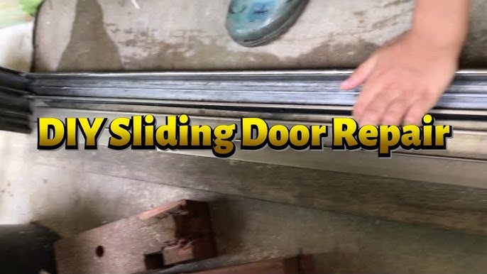 How to Repair a Damaged Sliding Glass Door Track - Dengarden