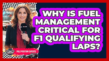 Why Is Fuel Management Critical For F1 Qualifying Laps? - Pole Position Experts