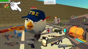 BattleRoyalePvP Chicken Gun Game || Pro VS Hacker || Best Android Gameplay FHD