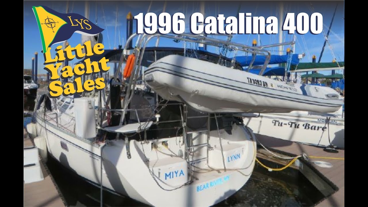 ⁣SOLD!!! 1996 Catalina 400 Sailboat for sale at Little Yacht Sales, Kemah Texas
