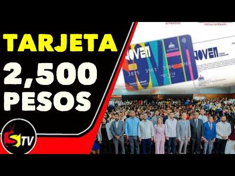 SOBRE TARJETA DE 2,500 PESOS Y EL CASO CONANI