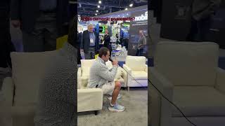 This AI turns any song into karaoke. Live at #ces #karaoketiktok #metalcore #livemusic #ai