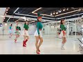 Comin&#39; To Town: Christmas Play Step (Beginner) teach line dance | Withus Korea, Yoon