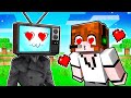 Becoming TV WOMAN in Minecraft!