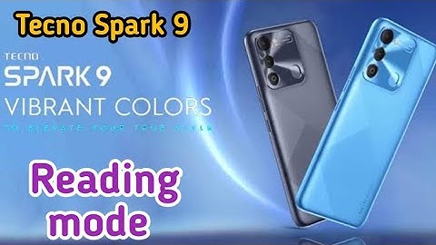 How To Reading Mode Setting Inow To Enable Reading Mode In Tecno Spark 9,,