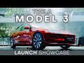 The new TESLA MODEL 3 launch in Singapore, but with nature sounds! | LAUNCH SHOWCASE