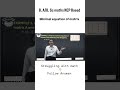 minimal equation of matrix B.Sc math 1st year #education #shots #short #shortvideo #learn #shorts