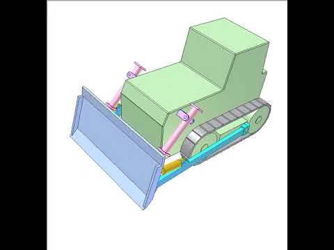 0236 Mechanism For Controlling Bulldozer Blade 2