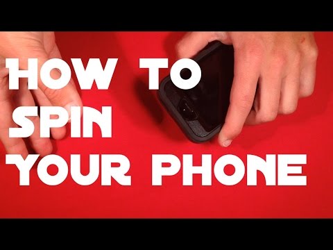 How To Spin a Phone on Your Finger!