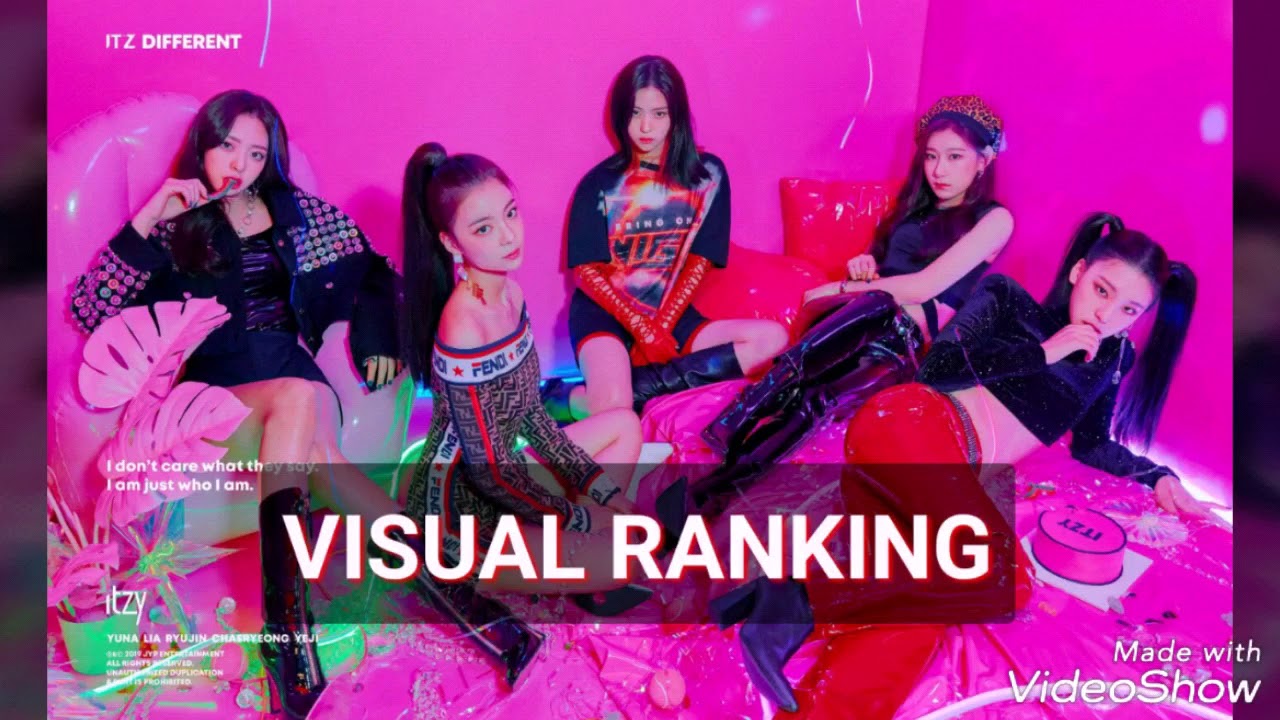 ITZY VISUAL RANKING 2019 - YouTube